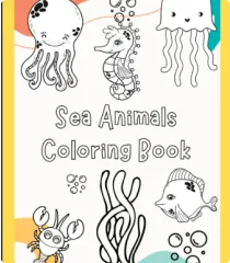 Learn About Sea Animals Tracing & Coloring Workbook - Aspire Junior